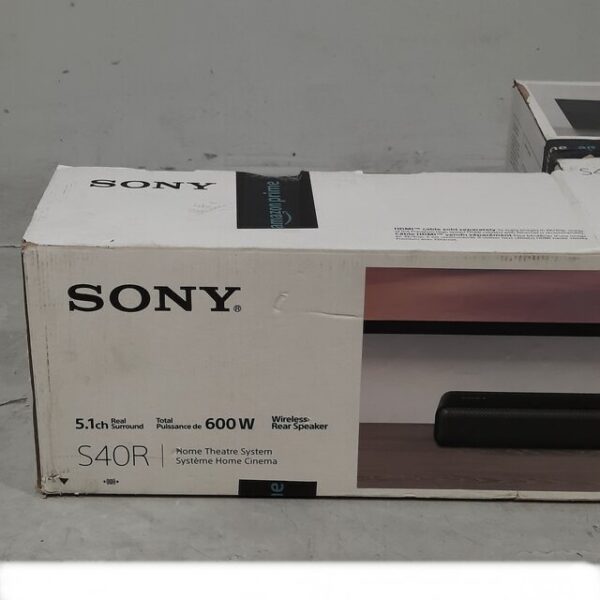 Sony S40R Home Theatre System, Soundbar with subwoofer - Image 2