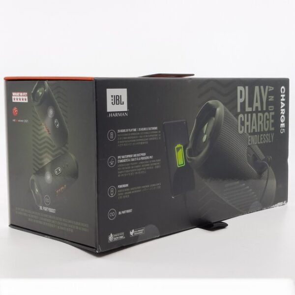 JBL Charge 5 Speaker, Black - Image 2